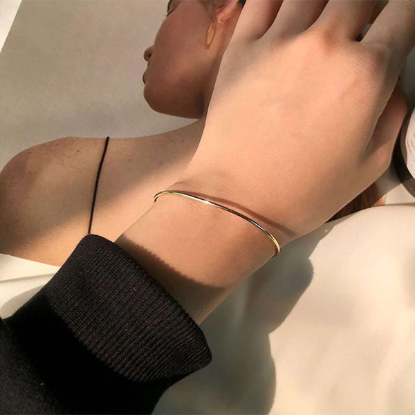 hand catenary smooth round bead mouth small pure silver bracelet female student simple net red bracelet korean personalized hand jewelry, Golden;silver
hand catenary smooth round bead mouth small pure silver bracelet female student simple net red bracelet korean personalized hand jewelry, Golden;silver