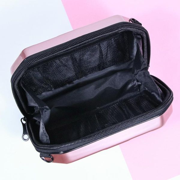 women's cosmetic bag abs+pc fashion overnight small-capacity waterproof messenger geometric organizer makeup bags & cases
women's cosmetic bag abs+pc fashion overnight small-capacity waterproof messenger geometric organizer makeup bags & cases