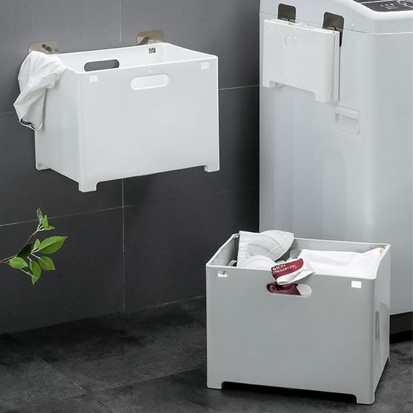 storage baskets foldable dirty clothes basket wall hanging laundry household punching
storage baskets foldable dirty clothes basket wall hanging laundry household punching