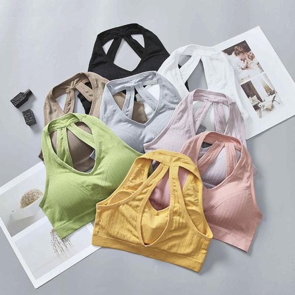 gym clothing beauty back sports yoga bra for woman seamless underwear female fashion wild cross wrapped chest vest sport push up bh, White;black
gym clothing beauty back sports yoga bra for woman seamless underwear female fashion wild cross wrapped chest vest sport push up bh, White;black