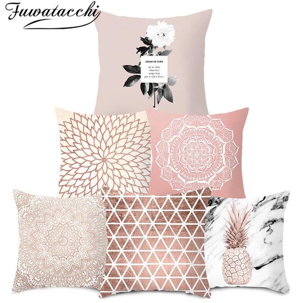 cushion/decorative pillow fuwatacchi rose gold cushion cover geometric flower pillowcases decorative throw covers decoration for home sofa
cushion/decorative pillow fuwatacchi rose gold cushion cover geometric flower pillowcases decorative throw covers decoration for home sofa