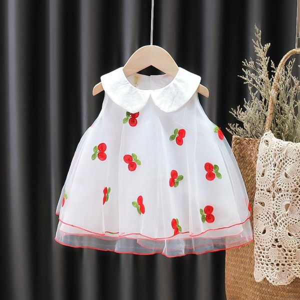girl's dresses summer born baby girl clothes 1 year birthday dress outfit clothing embroidery thin cool 0-2 t vestidos, Red;yellow
girl's dresses summer born baby girl clothes 1 year birthday dress outfit clothing embroidery thin cool 0-2 t vestidos, Red;yellow