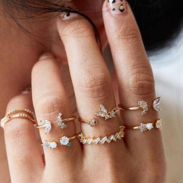 wedding rings bohemian butterfly flower open for women fashion engagement party gift jewelry accessories anillos bague, Slivery;golden
wedding rings bohemian butterfly flower open for women fashion engagement party gift jewelry accessories anillos bague, Slivery;golden