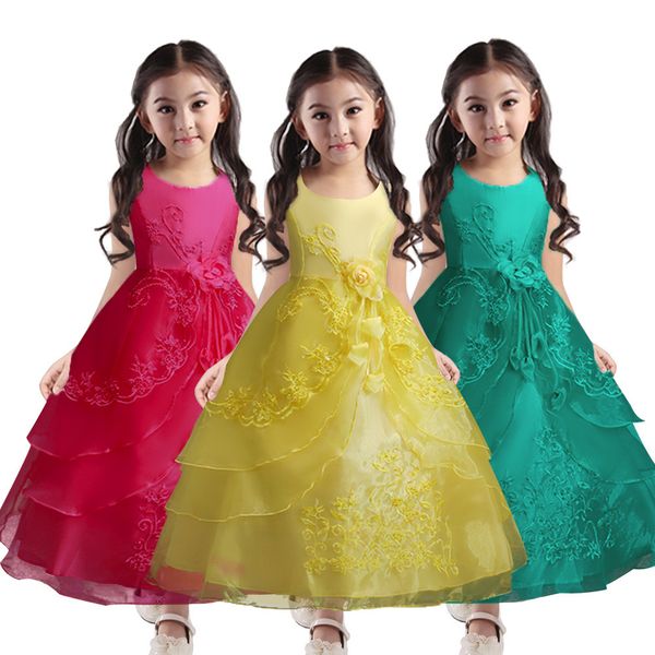 premium 70% off popular children's dress embroidered princess dress medium flower wedding 197i, White
premium 70% off popular children's dress embroidered princess dress medium flower wedding 197i, White