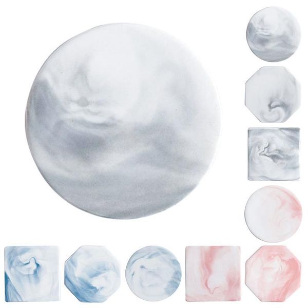 mats & pads home cup mat marble style ceramic drink pot holder for dining table coffee accessories
mats & pads home cup mat marble style ceramic drink pot holder for dining table coffee accessories