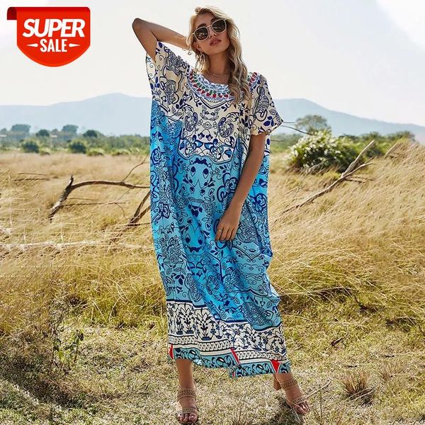 Spring New Bohemian Maxi Dress Women Casual Long Print Robe Bandage Dress Ladies Floral Summer For Women 2021 Plus Size #j42i, White;black
Spring New Bohemian Maxi Dress Women Casual Long Print Robe Bandage Dress Ladies Floral Summer For Women 2021 Plus Size #j42i, White;black