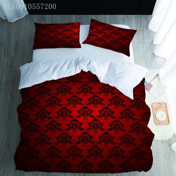 bedding sets luxury flower pattern 3d print comforter twin single size duvet cover set pillowcase red bed linings
bedding sets luxury flower pattern 3d print comforter twin single size duvet cover set pillowcase red bed linings