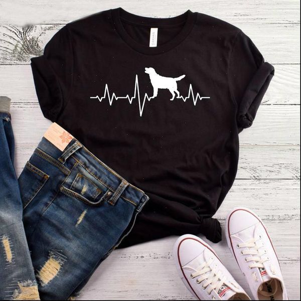 golden retriever womens heartbeat print women tshirt cotton casual funny t shirt for lady yong girl tee hipster, White
golden retriever womens heartbeat print women tshirt cotton casual funny t shirt for lady yong girl tee hipster, White