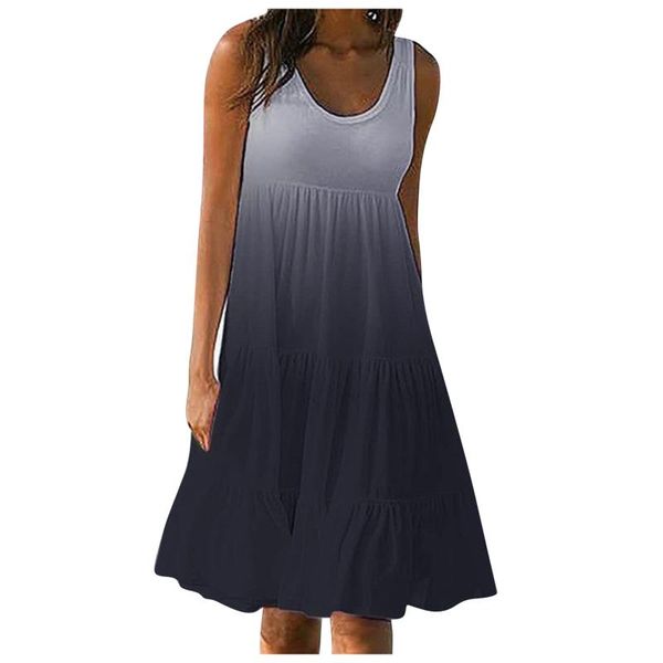 casual dresses color stitching vest dress summer 2021 women gradient tank round neck famale loose vestidos plus size robe #t2g, Black;gray
casual dresses color stitching vest dress summer 2021 women gradient tank round neck famale loose vestidos plus size robe #t2g, Black;gray
