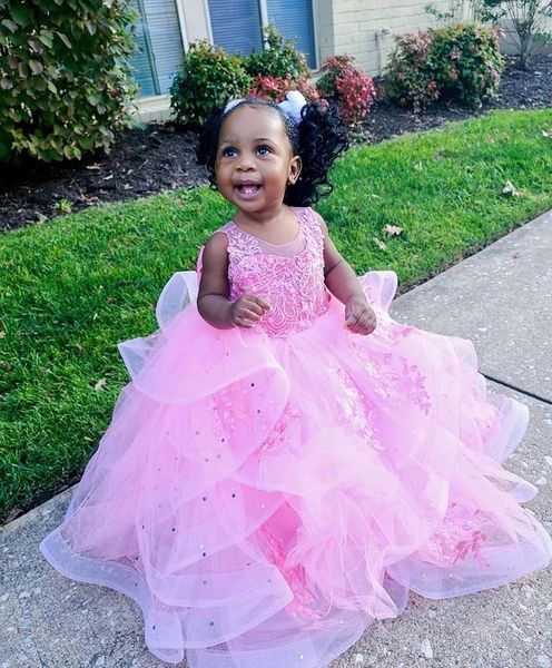 2021 pink lace crystals sheer neck tutu flower girl dresses fashion tulle elegant lilttle kids birthday pageant weddding gowns, White;blue
2021 pink lace crystals sheer neck tutu flower girl dresses fashion tulle elegant lilttle kids birthday pageant weddding gowns, White;blue