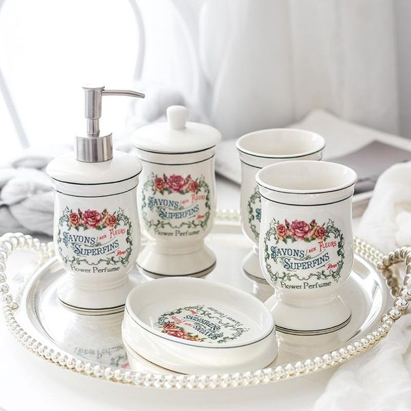 bath accessory set bn03061 5pcs per luxurious ceramic bathroom accessories vintage soap dispenser /toothbrush holder/tumbler/soap dish
bath accessory set bn03061 5pcs per luxurious ceramic bathroom accessories vintage soap dispenser /toothbrush holder/tumbler/soap dish