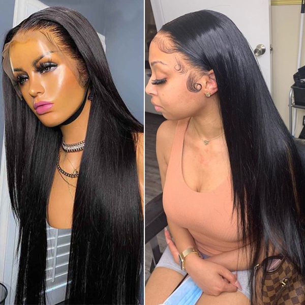 13x4 human hair wigs for women human hair 28 30 40 inch lace frontal wigs brazilian bob wig pre plucked straight lace front wigfactory direc, Black
13x4 human hair wigs for women human hair 28 30 40 inch lace frontal wigs brazilian bob wig pre plucked straight lace front wigfactory direc, Black