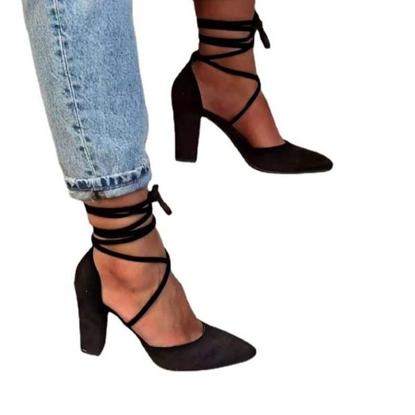 dress shoes women pumps plus size 35-43 heels chaussures femme gladiator summer high for party wedding thick, Black
dress shoes women pumps plus size 35-43 heels chaussures femme gladiator summer high for party wedding thick, Black