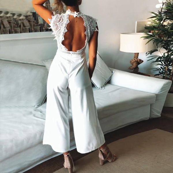 2011sleeveless backless ruffled jumpsuit for women elegant hollow out womens long jumpsuits 2021 autumn romper casual overalls, Black;white
2011sleeveless backless ruffled jumpsuit for women elegant hollow out womens long jumpsuits 2021 autumn romper casual overalls, Black;white