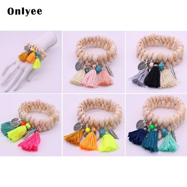 onlyee shell bracelet bohemian style double row fashion mixed fringe natural bracelets for women jewelry beaded, strands, Black
onlyee shell bracelet bohemian style double row fashion mixed fringe natural bracelets for women jewelry beaded, strands, Black