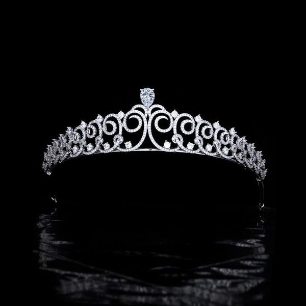 hair clips & barrettes simple bridal zircon crown tiara cz hairband accessories wedding jewelry hq0385, Golden;silver
hair clips & barrettes simple bridal zircon crown tiara cz hairband accessories wedding jewelry hq0385, Golden;silver