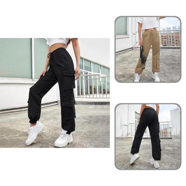 women's pants & capris durable cargo trousers cool anti-deformed trendy classic women, Black;white
women's pants & capris durable cargo trousers cool anti-deformed trendy classic women, Black;white