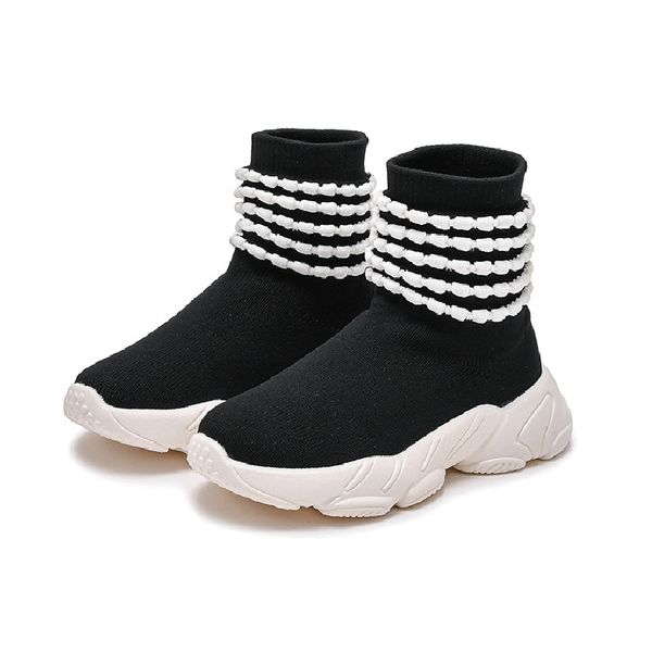 Kids Shoes Children Knit Socks Sneakers High Top Princess Shoes Black Designer Soft Girls Sport Sneakers Toddler Tenis Infantil, Beige
Kids Shoes Children Knit Socks Sneakers High Top Princess Shoes Black Designer Soft Girls Sport Sneakers Toddler Tenis Infantil, Beige