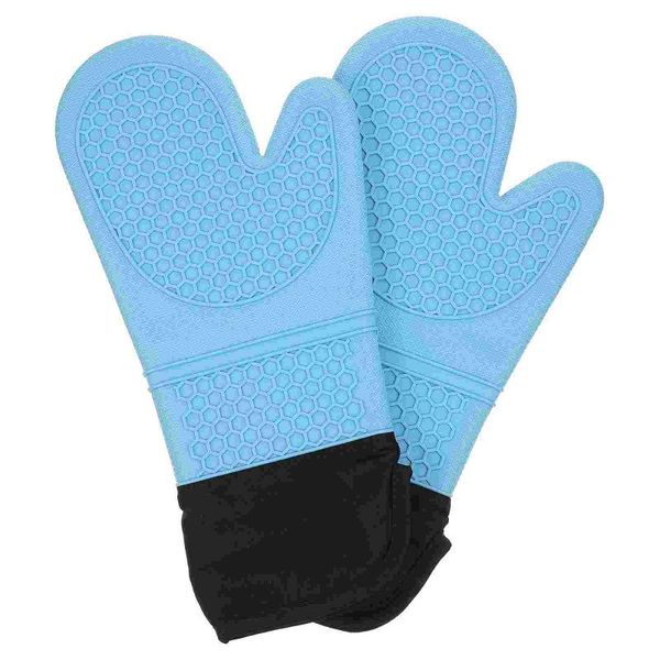 oven mitts 2pcs creative insulation kitchen heat resistant (blue)
oven mitts 2pcs creative insulation kitchen heat resistant (blue)