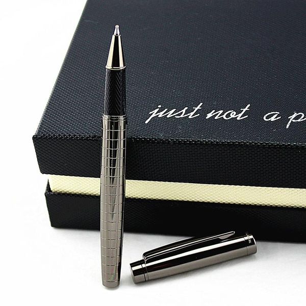 gel pens 1 pc luxury full metal ballpoint pen silver plating ball business writing signing school office supplies 856
gel pens 1 pc luxury full metal ballpoint pen silver plating ball business writing signing school office supplies 856