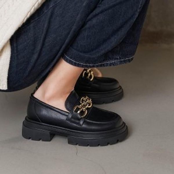 dress shoes small leather 2021 summer breathable women classic british thick heel girl high, Black
dress shoes small leather 2021 summer breathable women classic british thick heel girl high, Black