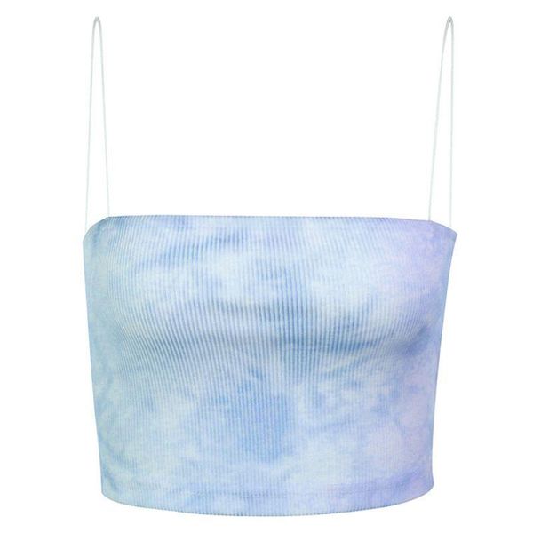 women's tanks & camis womens sleeveless tie-dye crop tube ribbed knit spaghetti strap camisole party off shoulder sling vest bustie, White
women's tanks & camis womens sleeveless tie-dye crop tube ribbed knit spaghetti strap camisole party off shoulder sling vest bustie, White