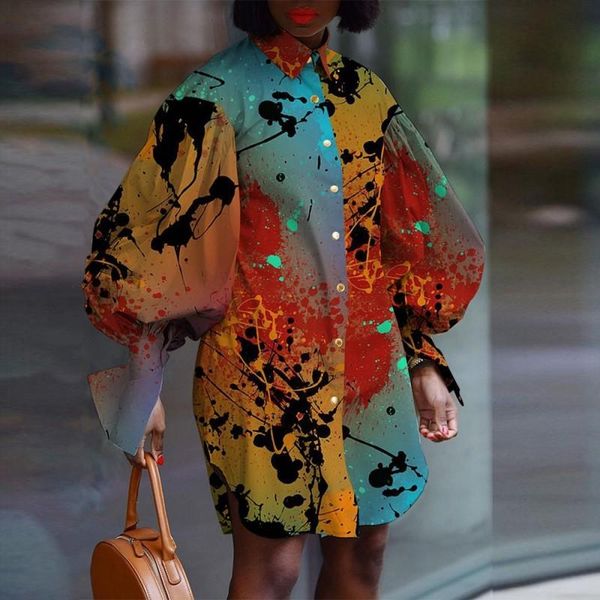 ethnic clothing tie dye african shirt dress women puff sleeve single breasted loose summer fashion street style blouse dresses 2021, Red
ethnic clothing tie dye african shirt dress women puff sleeve single breasted loose summer fashion street style blouse dresses 2021, Red