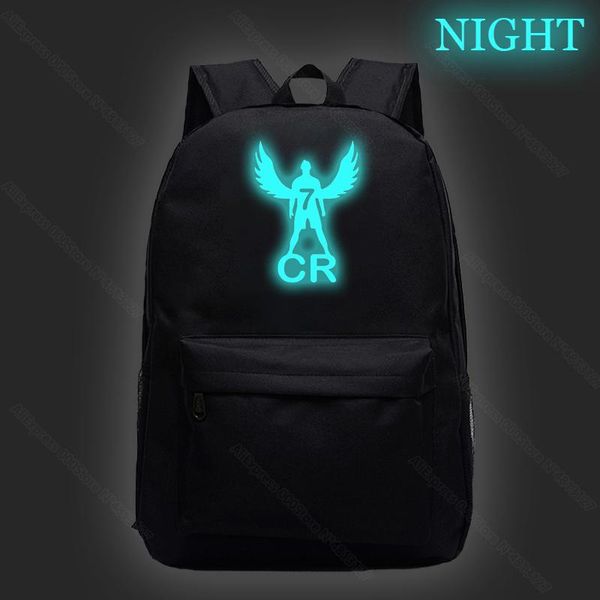 backpack cristiano ronaldo cr7 luminous boys girls school bags fashion night glow lapteens bag for kids
backpack cristiano ronaldo cr7 luminous boys girls school bags fashion night glow lapteens bag for kids