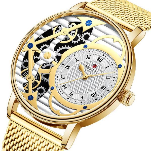 wristwatches 2021 student sports watch concept men's waterproof quartz mesh band business classic, Slivery;brown
wristwatches 2021 student sports watch concept men's waterproof quartz mesh band business classic, Slivery;brown