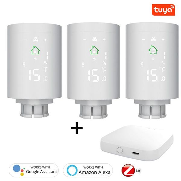 smart home control tuya zigbee3.0 actuator thermostatic radiator thermostat heater temperature for alexa google gadge
smart home control tuya zigbee3.0 actuator thermostatic radiator thermostat heater temperature for alexa google gadge
