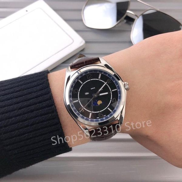 wristwatches classic men moon phase week watches zircon quartz date wrist watch multi-function clock male crystal star calendar, Slivery;brown
wristwatches classic men moon phase week watches zircon quartz date wrist watch multi-function clock male crystal star calendar, Slivery;brown