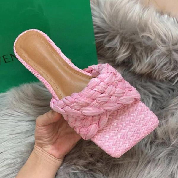slippers 2021 sumeer fashion square toe weave flats shoes women leather luxury designer ladies street beach sandals slides, Black
slippers 2021 sumeer fashion square toe weave flats shoes women leather luxury designer ladies street beach sandals slides, Black