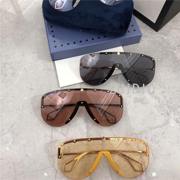 sunglasses big frame one piece women 2021 fashion rivet goggles eyewear vintage oversized shades female uv400, White;black
sunglasses big frame one piece women 2021 fashion rivet goggles eyewear vintage oversized shades female uv400, White;black