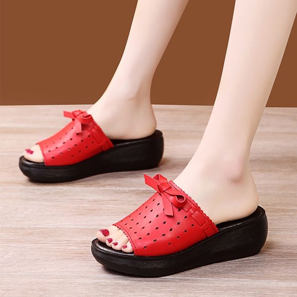 sandals hollow out chunky platform slippers women summer fashion bowknot high heels slides woman comfortable soft beach shoes wk8d, Black
sandals hollow out chunky platform slippers women summer fashion bowknot high heels slides woman comfortable soft beach shoes wk8d, Black