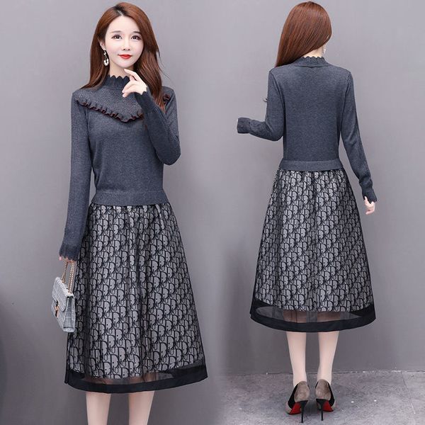 female winter fine casual fashion dress long knitting temper sweater dressed for lady f2530 azhr, Black;gray
female winter fine casual fashion dress long knitting temper sweater dressed for lady f2530 azhr, Black;gray