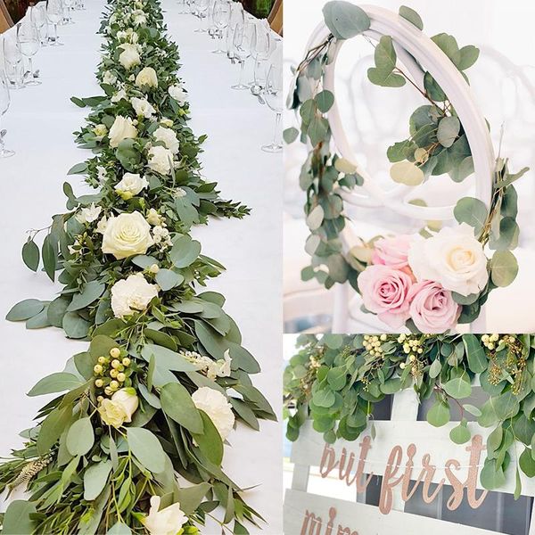 decorative flowers & wreaths artificial flower garland fake silk eucalyptus wisteria leaves vines wedding decoration floral table decor craf
decorative flowers & wreaths artificial flower garland fake silk eucalyptus wisteria leaves vines wedding decoration floral table decor craf