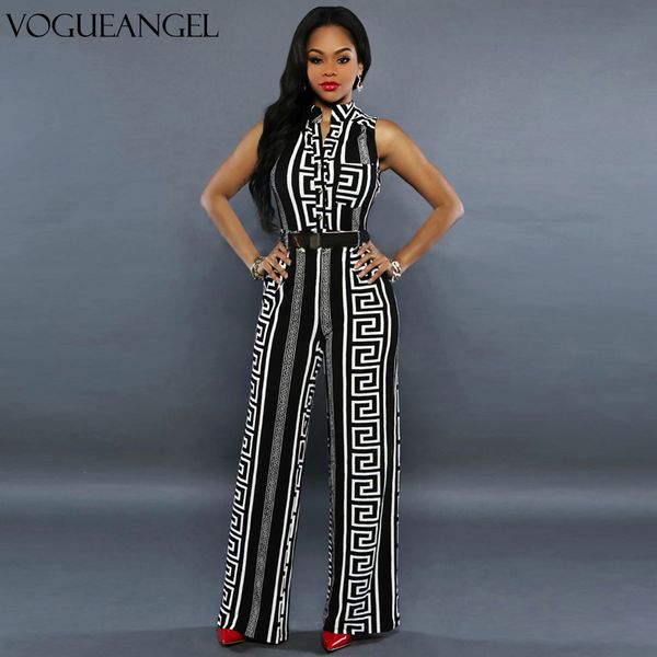 women v-neck geometric print sleeveless jumpsuit long pants 2021 summer female elegant rompers playsuit overalls for women xxl, Black;white
women v-neck geometric print sleeveless jumpsuit long pants 2021 summer female elegant rompers playsuit overalls for women xxl, Black;white