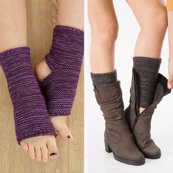 sports socks knitting exercise protective woolen boot cuffs women's winter boots warm straight long knitted dance, Black
sports socks knitting exercise protective woolen boot cuffs women's winter boots warm straight long knitted dance, Black