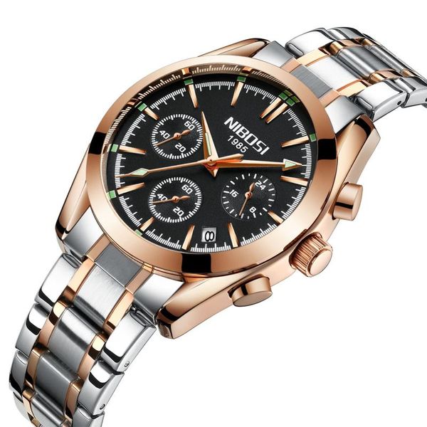 wristwatches nibosi men watch 30m waterproof date clock male sports watches quartz casual wrist relogio masculino, Slivery;brown
wristwatches nibosi men watch 30m waterproof date clock male sports watches quartz casual wrist relogio masculino, Slivery;brown