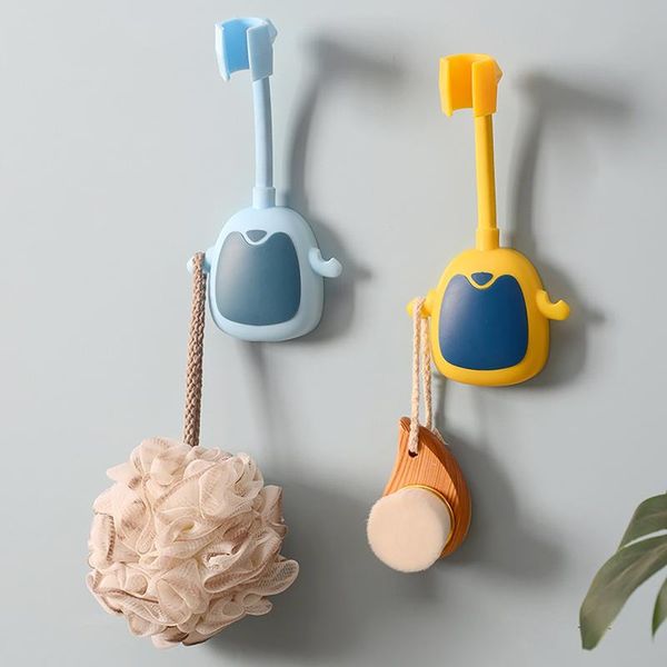 hooks & rails rotatable wall mount holder 360° adjustable no-punching safe firm cute household bathroom shower rack with cartoons
hooks & rails rotatable wall mount holder 360° adjustable no-punching safe firm cute household bathroom shower rack with cartoons