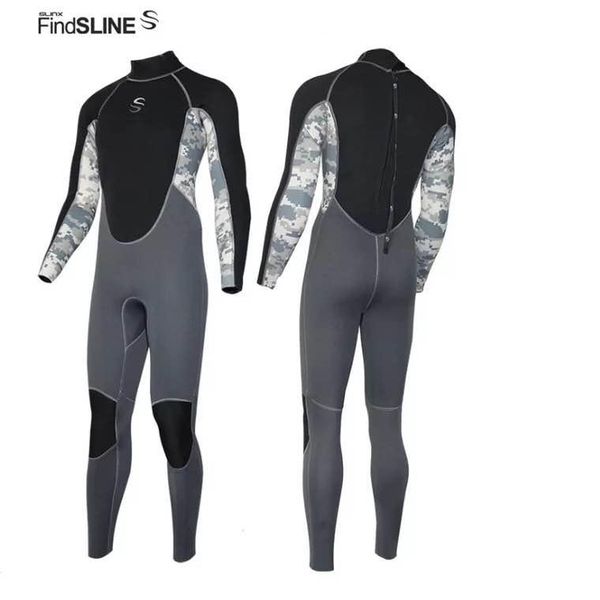 one-piece suits 2mm neoprene back zipper wetsuit men full body jumpsuit long sleeved keep warm surfing diving suit anti-uv
one-piece suits 2mm neoprene back zipper wetsuit men full body jumpsuit long sleeved keep warm surfing diving suit anti-uv