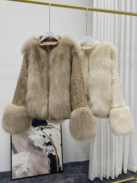women's fur & faux oftbuy 2021 winter jacket women real coat natural thick warm outerwear streetwear knitting fashion, Black
women's fur & faux oftbuy 2021 winter jacket women real coat natural thick warm outerwear streetwear knitting fashion, Black