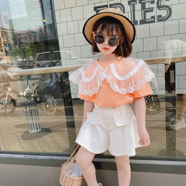 summer girls shirt baby blouse for toddler kids children clothes fashion turn down embroidery lace collar 2 to 7 yrs shirts, White;black
summer girls shirt baby blouse for toddler kids children clothes fashion turn down embroidery lace collar 2 to 7 yrs shirts, White;black