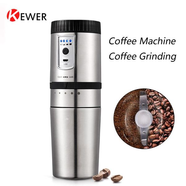portable coffee maker for car multifunction mini espresso machine electric coffees grinder usb recharge stainless steel roasters
portable coffee maker for car multifunction mini espresso machine electric coffees grinder usb recharge stainless steel roasters