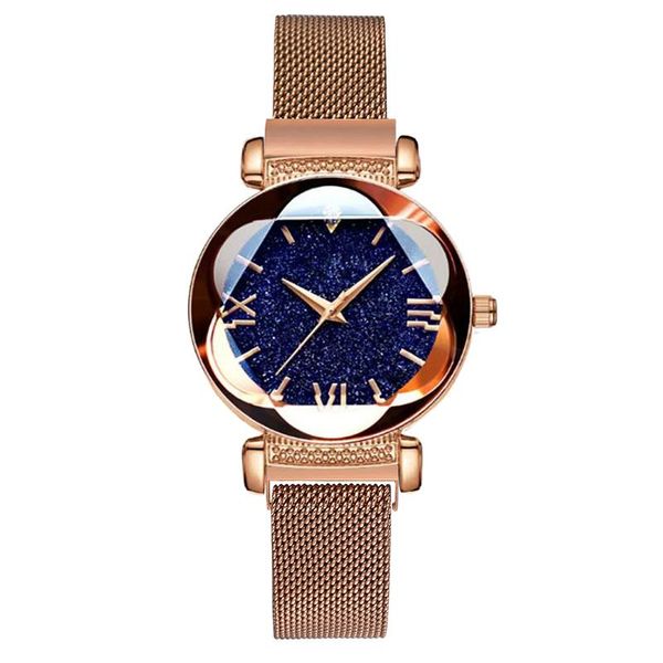 wristwatches drop women magnet buckle starry sky bracelet watch luxury ladies stainless steel quartz relogio feminino, Slivery;brown
wristwatches drop women magnet buckle starry sky bracelet watch luxury ladies stainless steel quartz relogio feminino, Slivery;brown