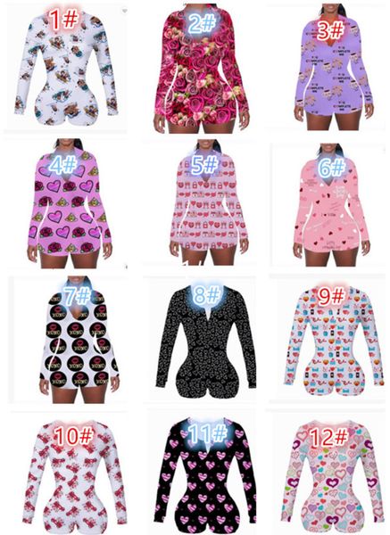 women's & 16 colors women jumpsuits rompers designer pajama nightwear bodysuit workout print v-neck short onesies cy1019, Black;white
women's & 16 colors women jumpsuits rompers designer pajama nightwear bodysuit workout print v-neck short onesies cy1019, Black;white