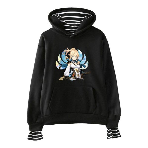 men's hoodies & sweatshirts genshin impact hoodie casual women sweatshirt cool fake two pieces pullover fashion girls, Black
men's hoodies & sweatshirts genshin impact hoodie casual women sweatshirt cool fake two pieces pullover fashion girls, Black