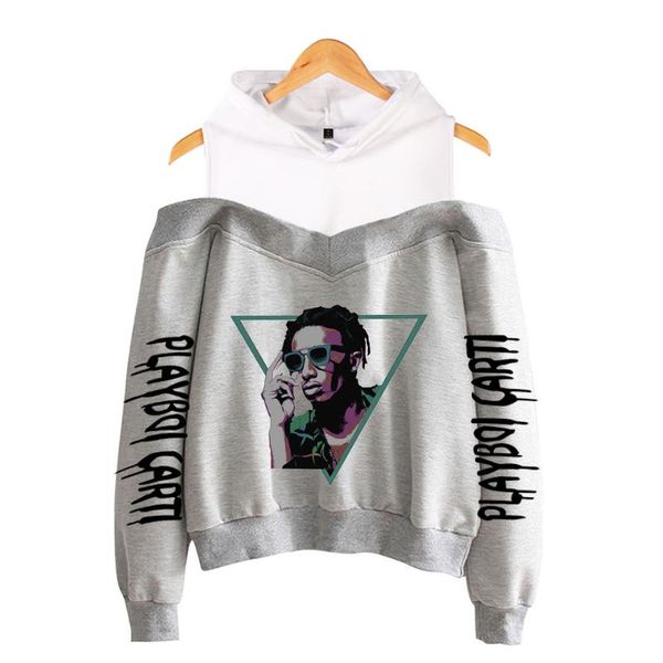 women's hoodies & sweatshirts playboi carti custom printed fashion off shoulder women long sleeve hooded sweatshirt hip hop casual stre, Black
women's hoodies & sweatshirts playboi carti custom printed fashion off shoulder women long sleeve hooded sweatshirt hip hop casual stre, Black