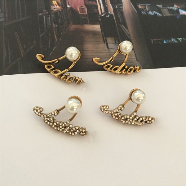 75% off design classic fan-shaped pearl earrings made of old brass material fashion simple, Golden;silver
75% off design classic fan-shaped pearl earrings made of old brass material fashion simple, Golden;silver