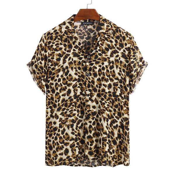 leopard short sleeve casual shirts men breathable comfortable thin cotton clothing praty camisa masculina traveling shirt s0316 men's, White;black
leopard short sleeve casual shirts men breathable comfortable thin cotton clothing praty camisa masculina traveling shirt s0316 men's, White;black